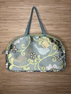 NWT Atenti Travel Bag Blue Floral